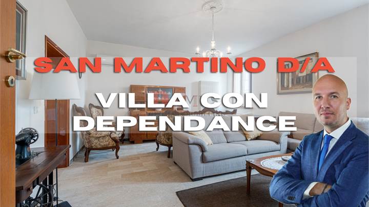 Villa con ampio giardino e dependance