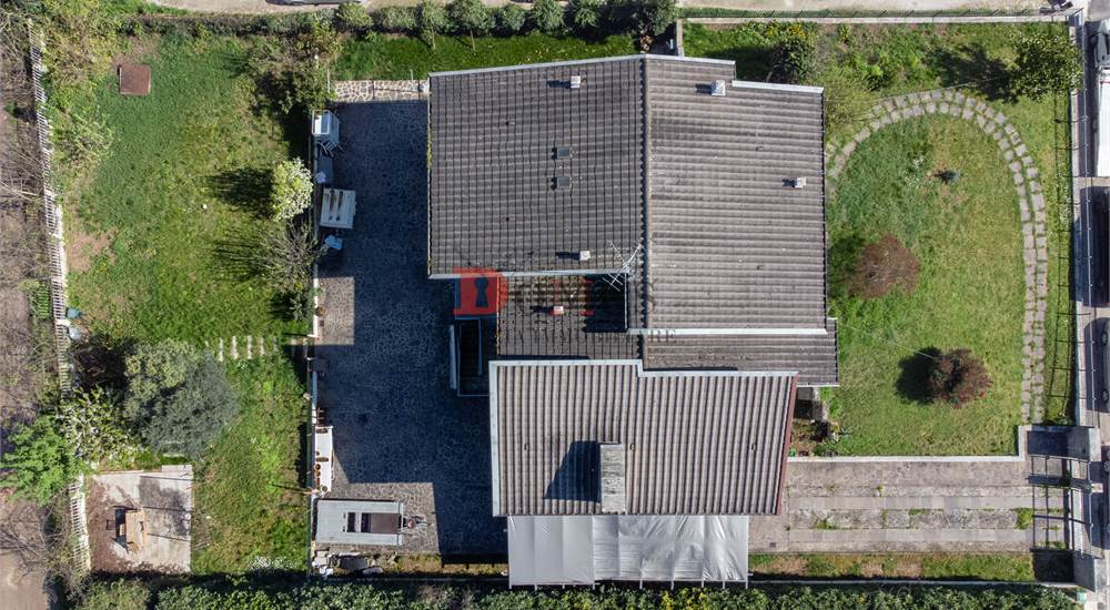 Tetto dal drone