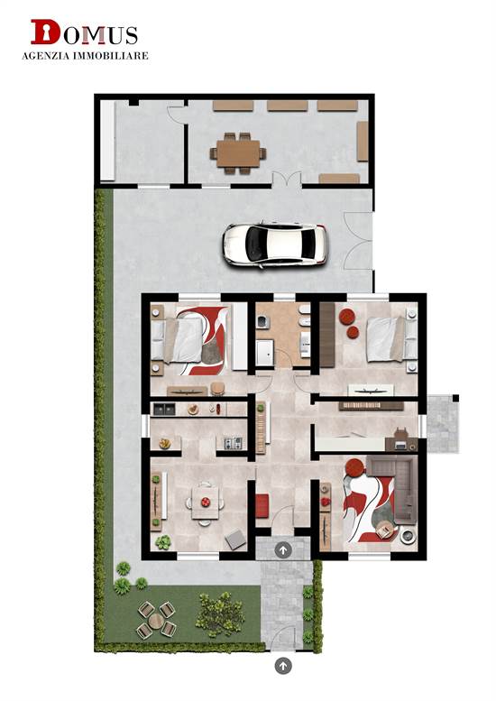 Planimetria render
